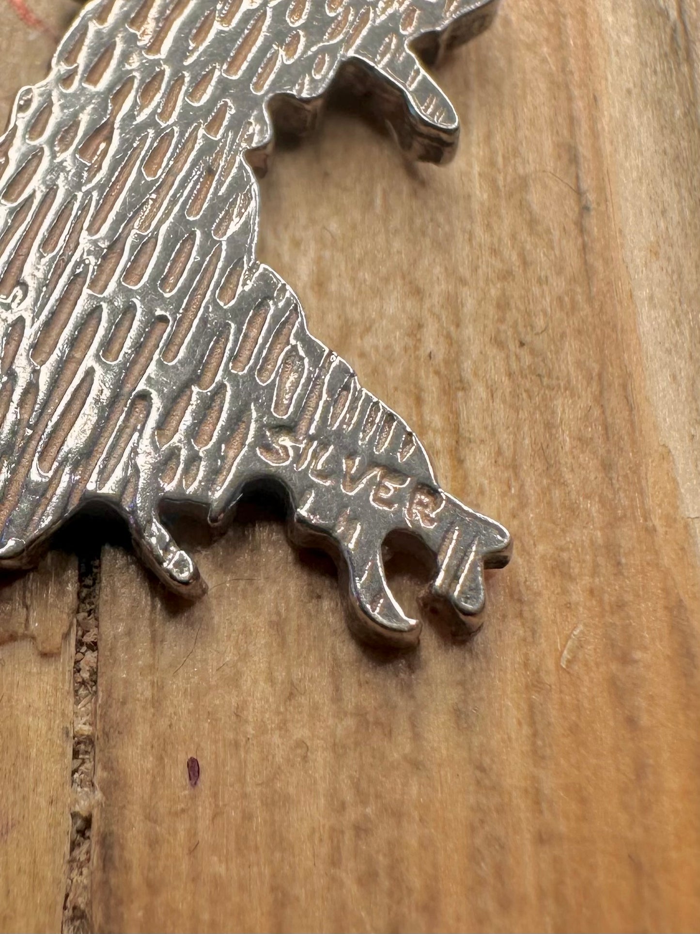 Vintage CYMRU Wales 925er Sterlingsilber Anhänger