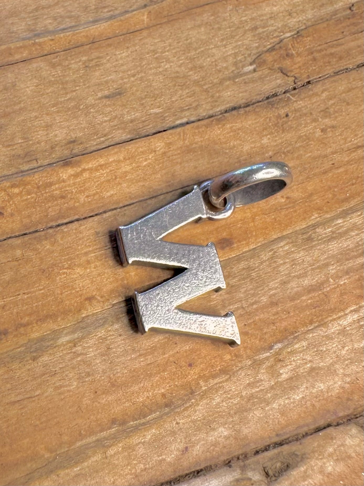 Links of London 2009 Initial W 925 Sterling Silver Charm Pendant