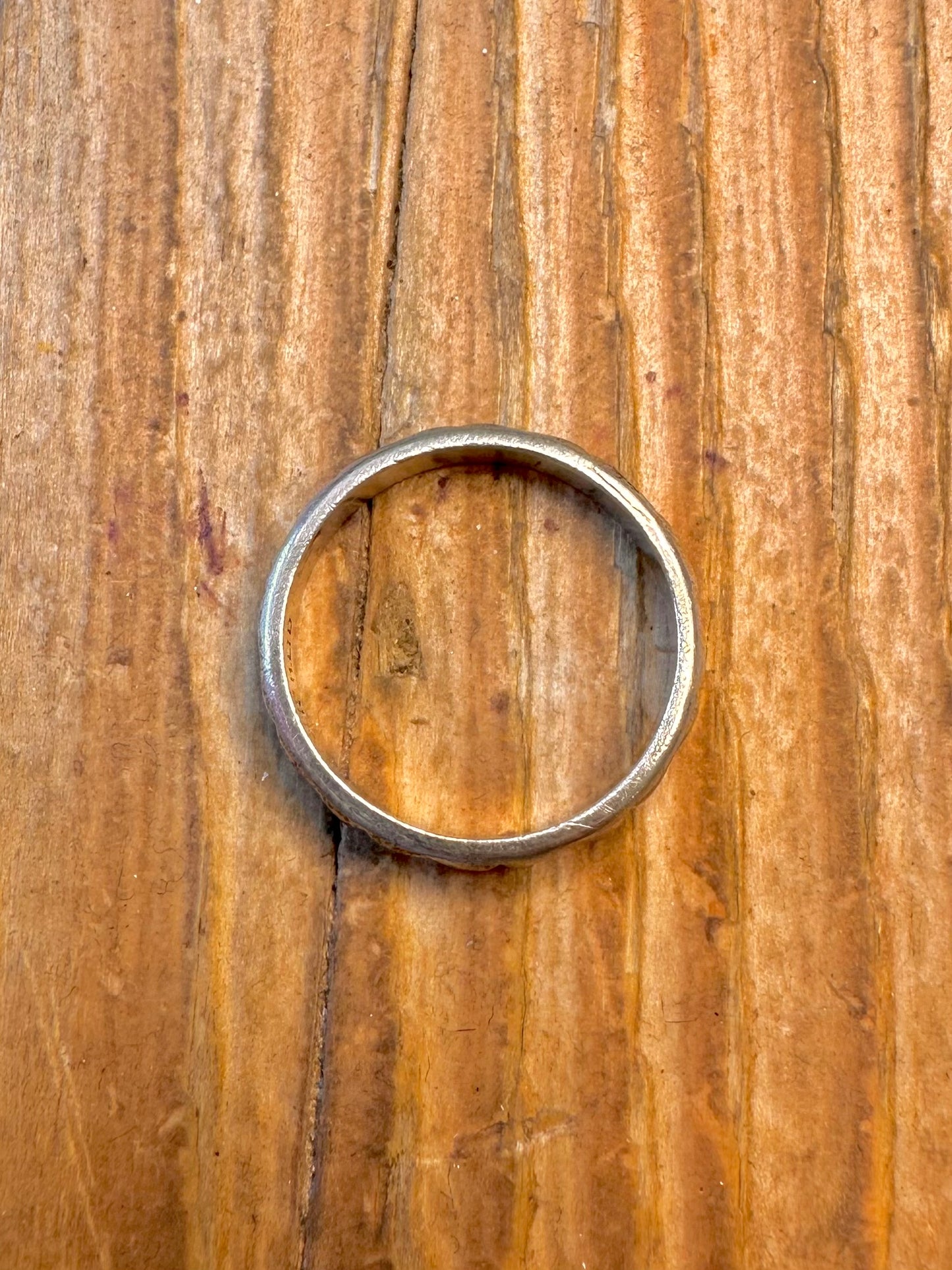 Star Band 925 Sterling Silver Size K Ring