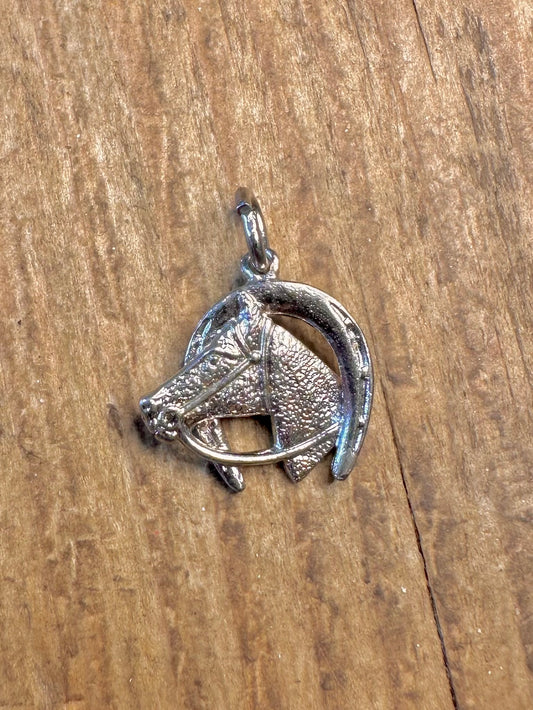 Horse Shoe 925 Sterling Silver Pendant