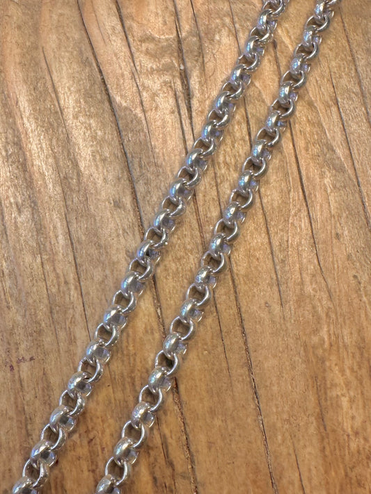 Belcher Chain Italy 925 Sterling Silver 20 inch Necklace