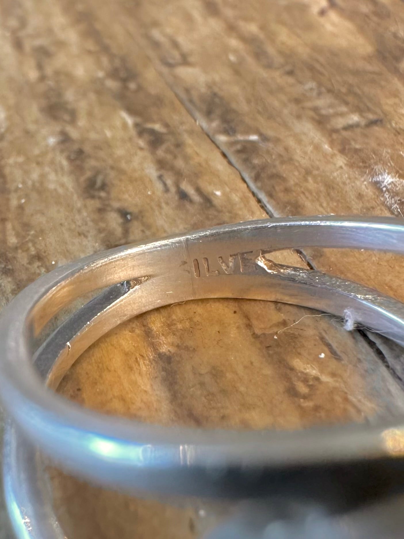 Karneol-Ring mit geteilter Ringschiene aus 925er Sterlingsilber, Größe K
