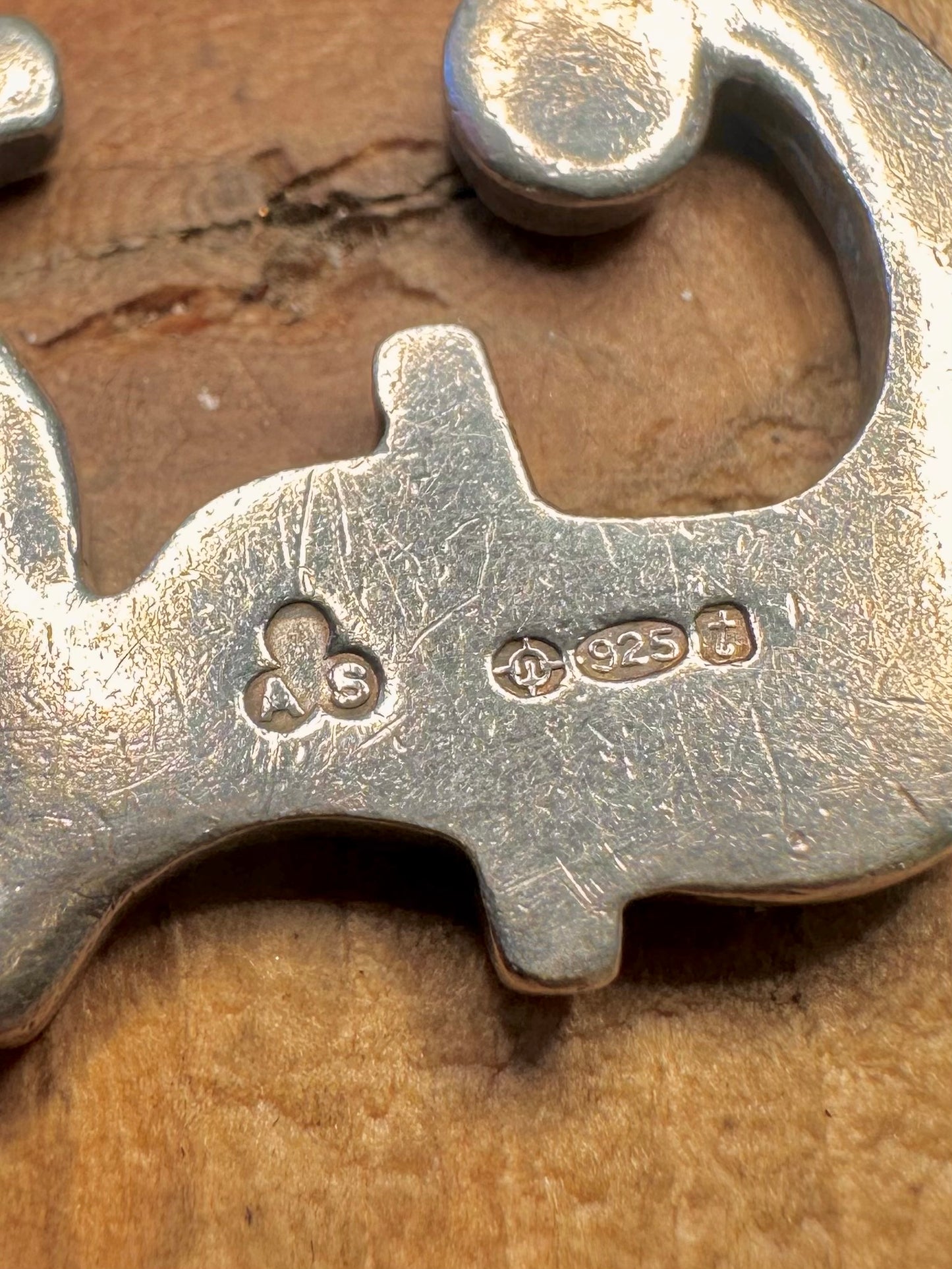 Pound Sign 1974 925 Sterling Silver Pendant