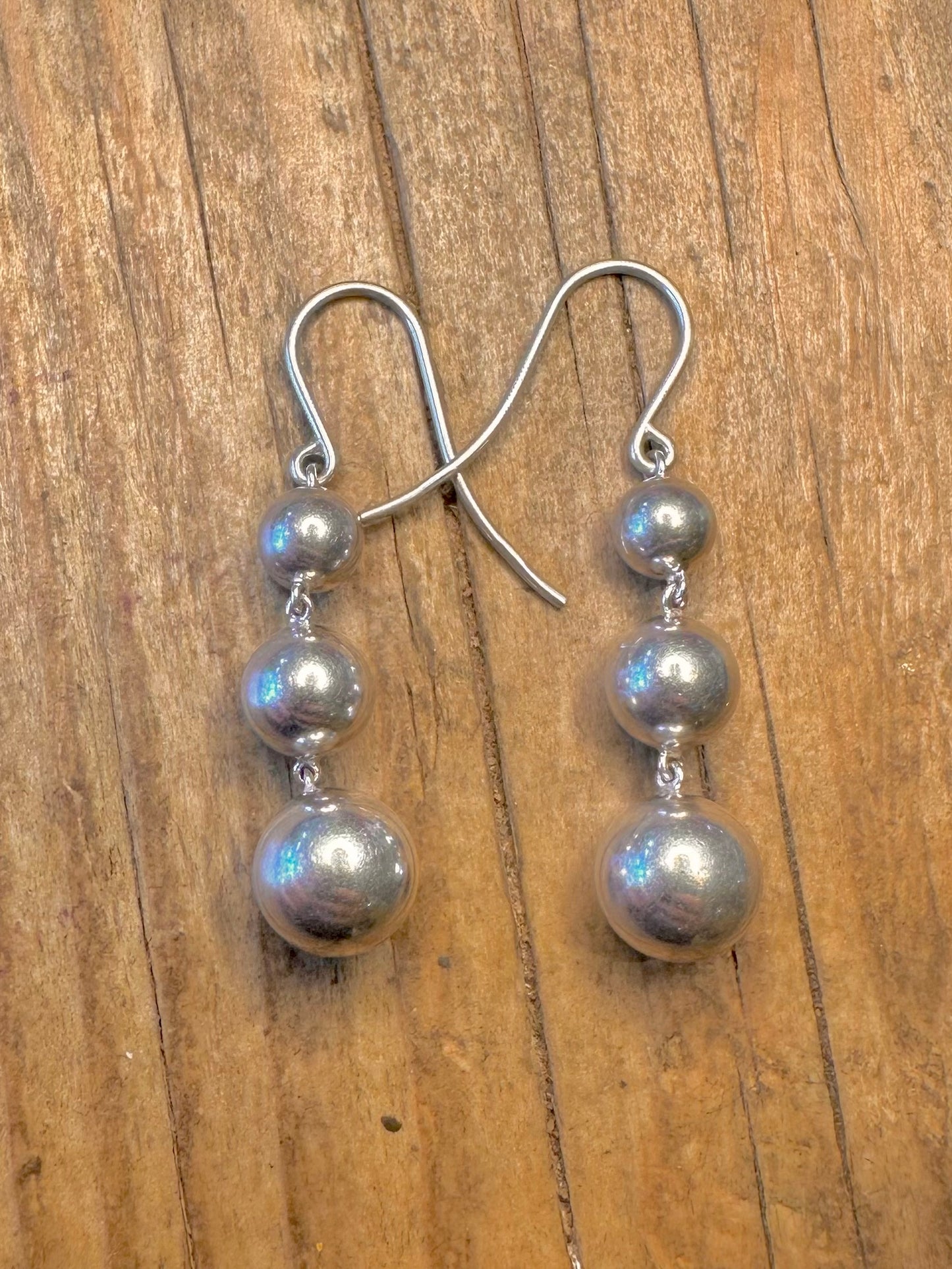 Georg Jensen Dangle 925 Sterling Silver Earrings