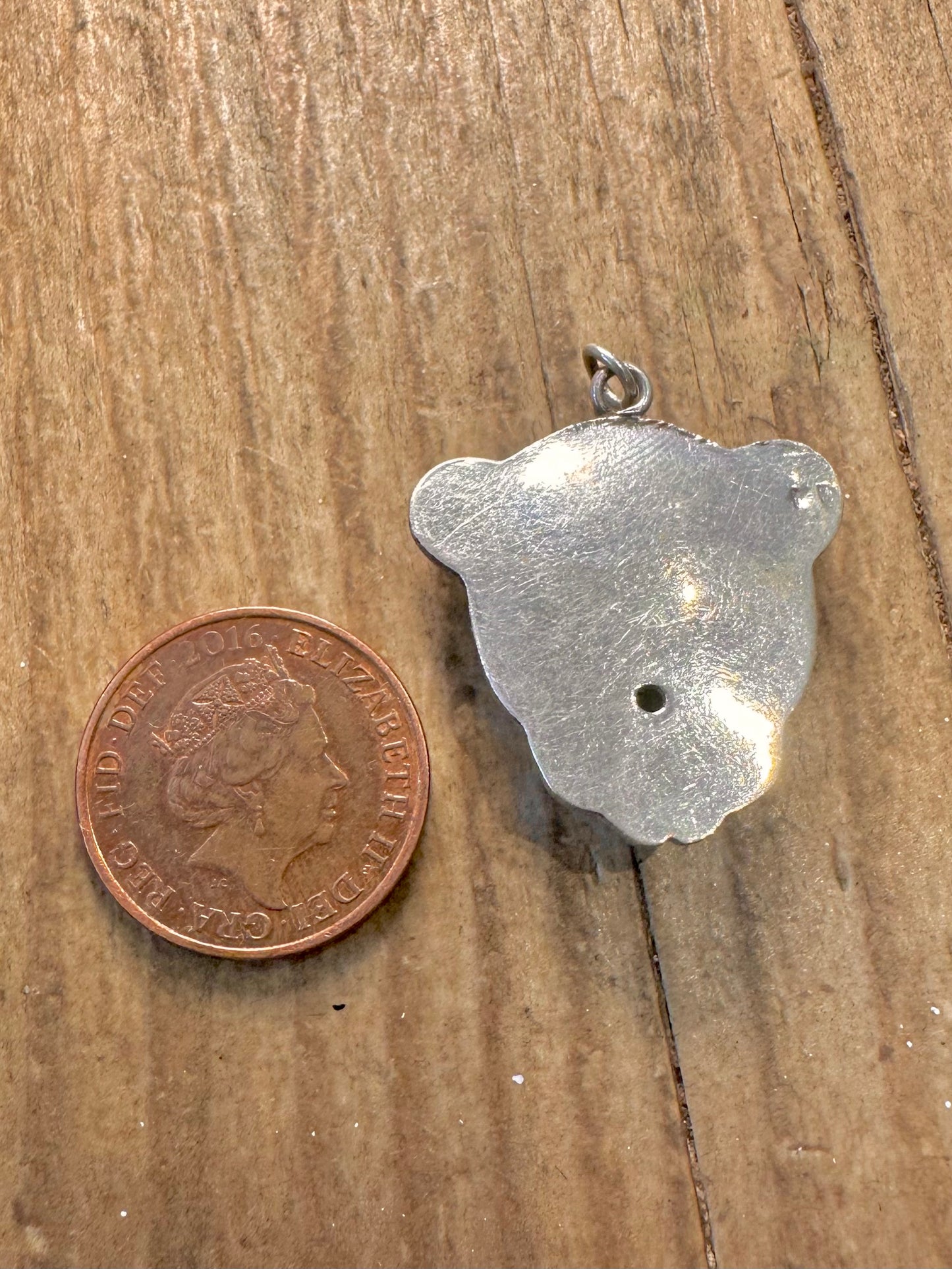 Sekhmet Göttin Löwin 925 Sterling Silber Anhänger