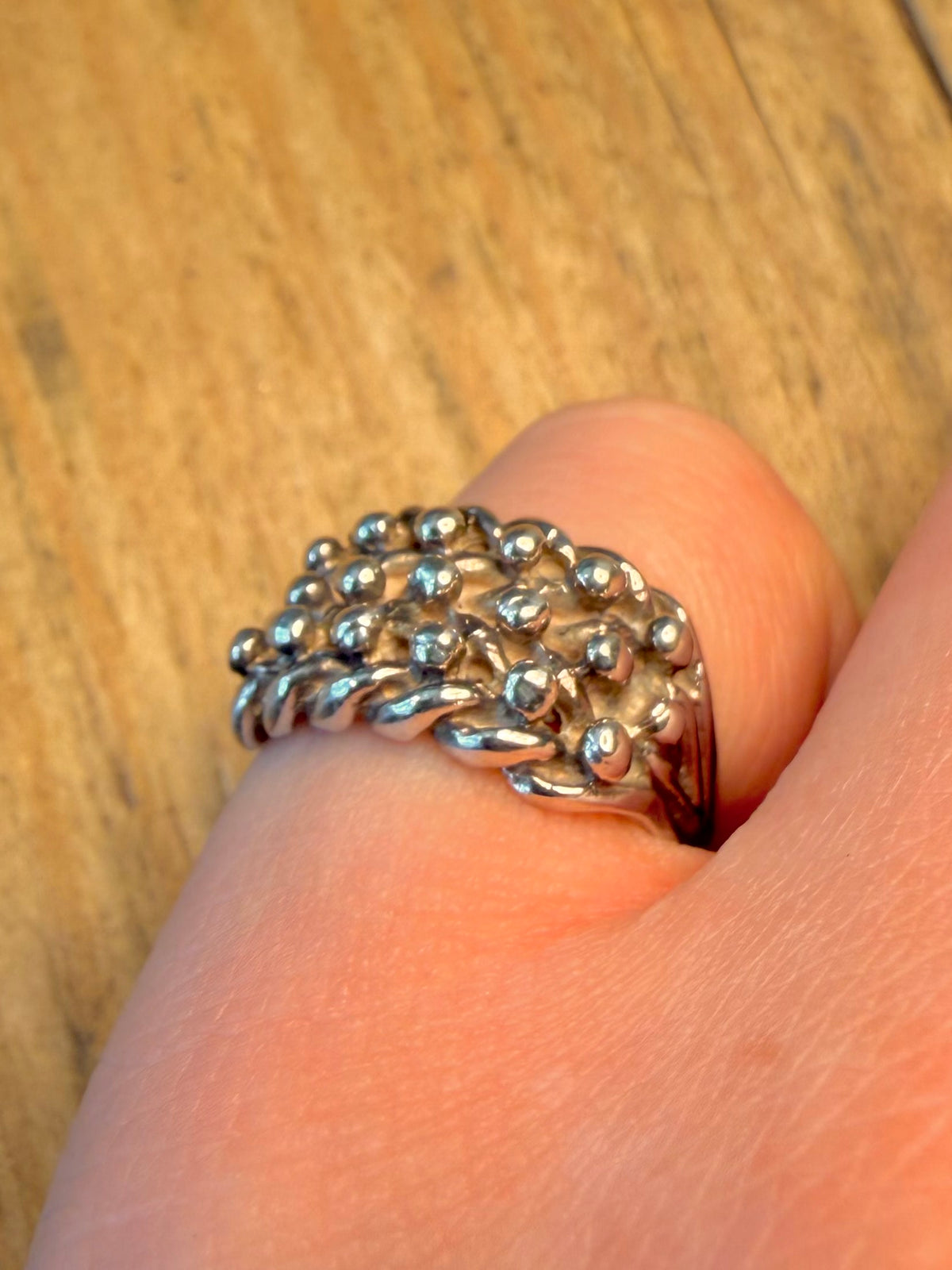 Keepers 925 Sterling Silver Size M Ring