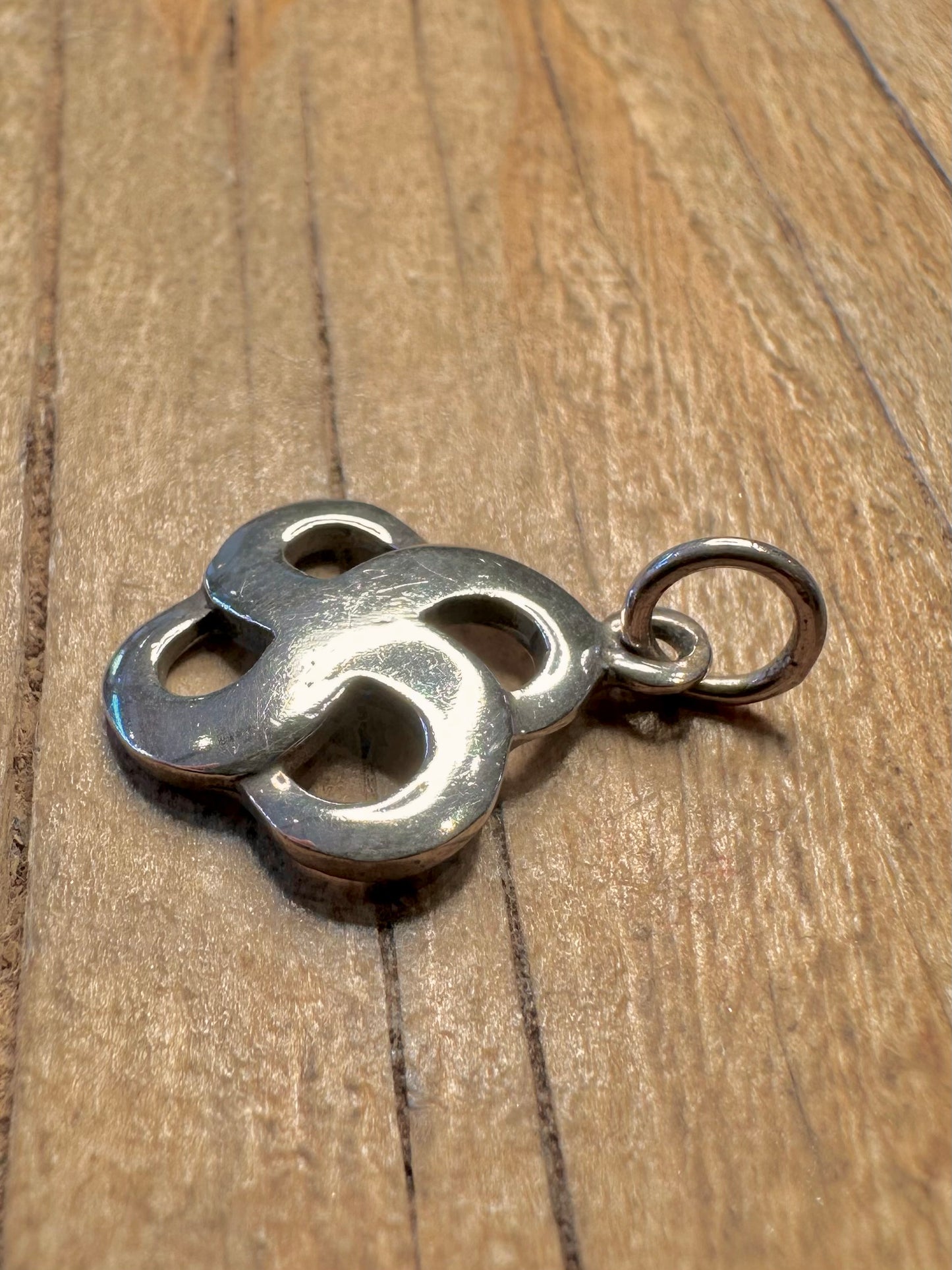 Vintage Keltischer Knoten Anhänger aus 925er Sterlingsilber