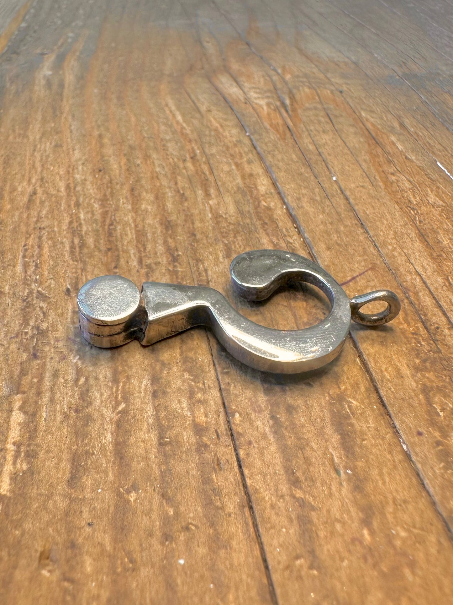 Question Mark 925 Sterling Silver Pendant