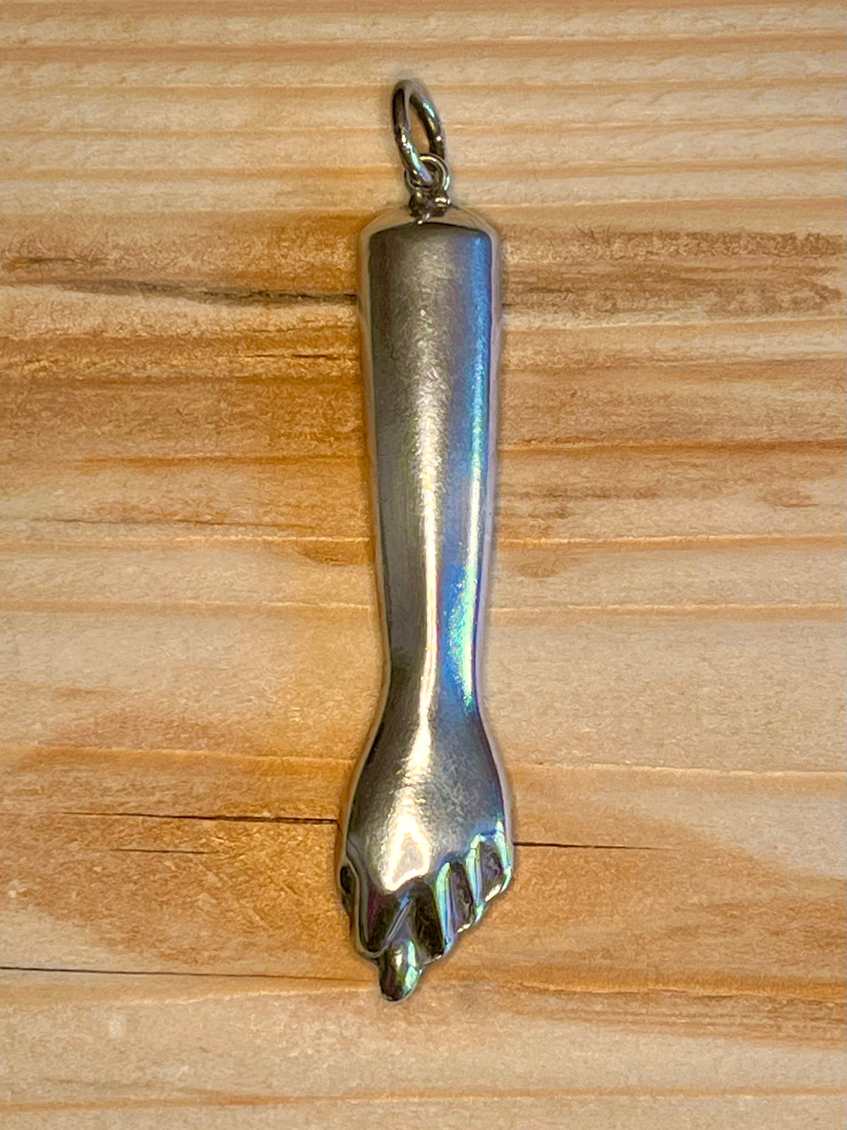 Large Figa Hand 925 Sterling Silver Pendant