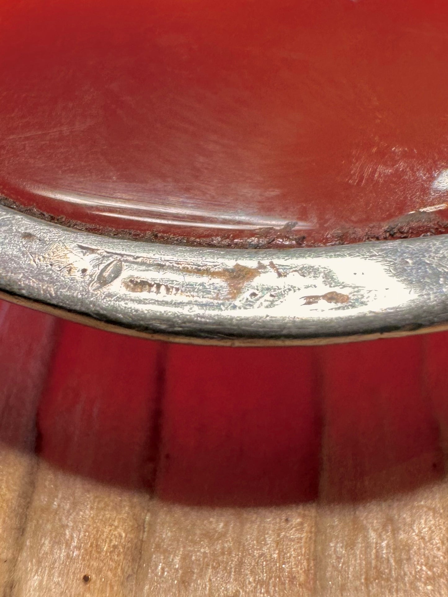 Vintage Carnelian 925 Silver Bangle