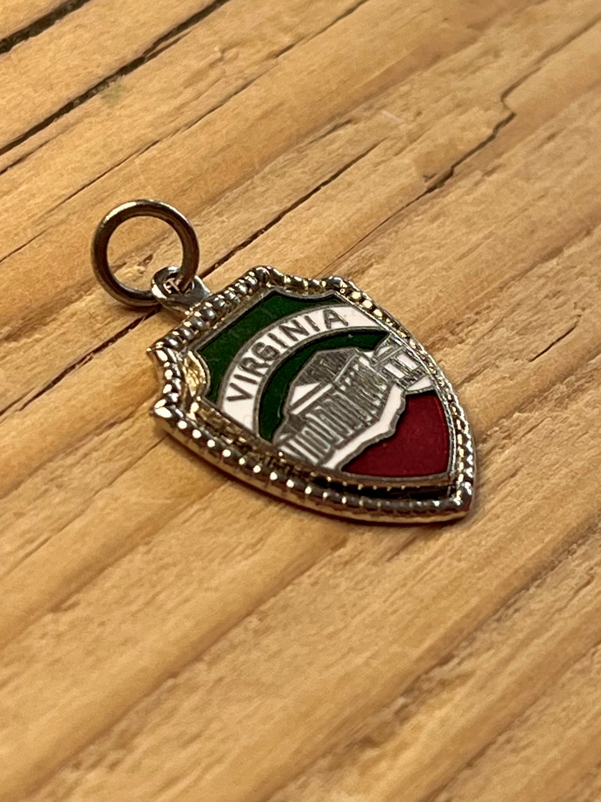 Virginia Shield 925 Sterling Silver Pendant