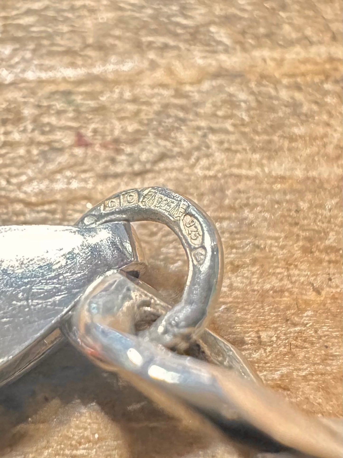 Vintage Curb Chain 925 Silver 19.8 inch Necklace