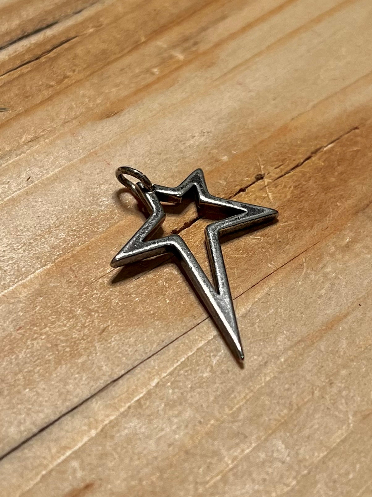 Abstract Star 925 Sterling Silver Pendant