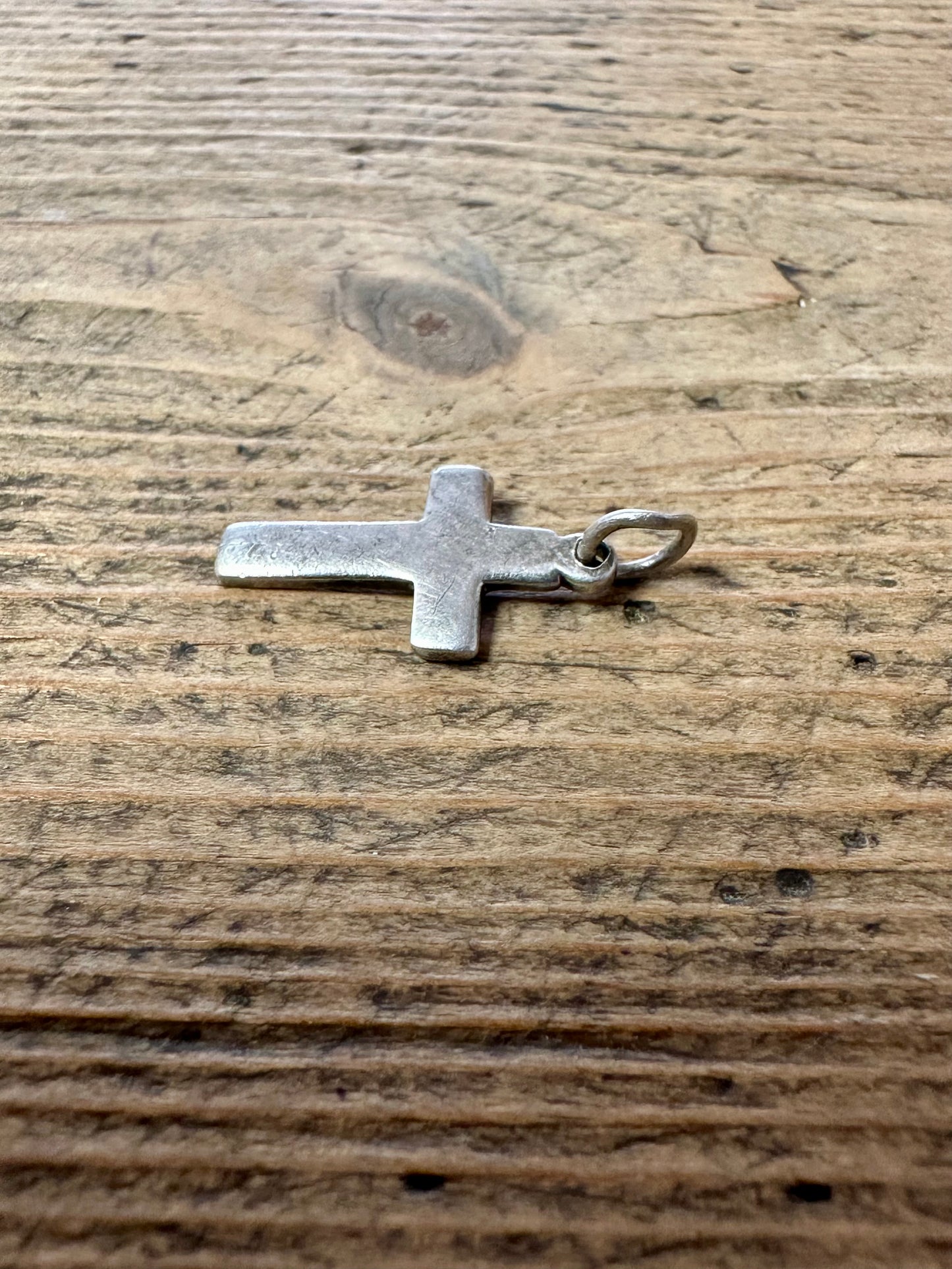 Vintage Cross 925 Silver Pendant