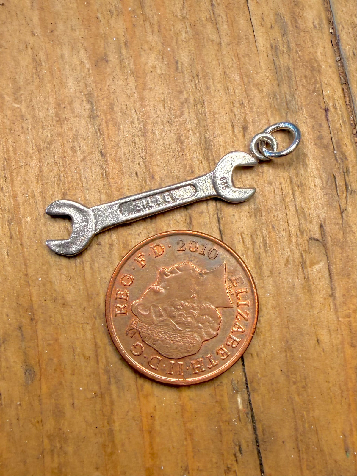 Spanner Silber 835 Silver Pendant