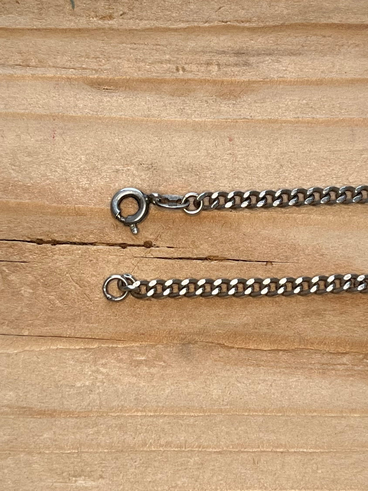 Close Link Curb Chain 925 Sterling Silver 23.5 Inch Necklace