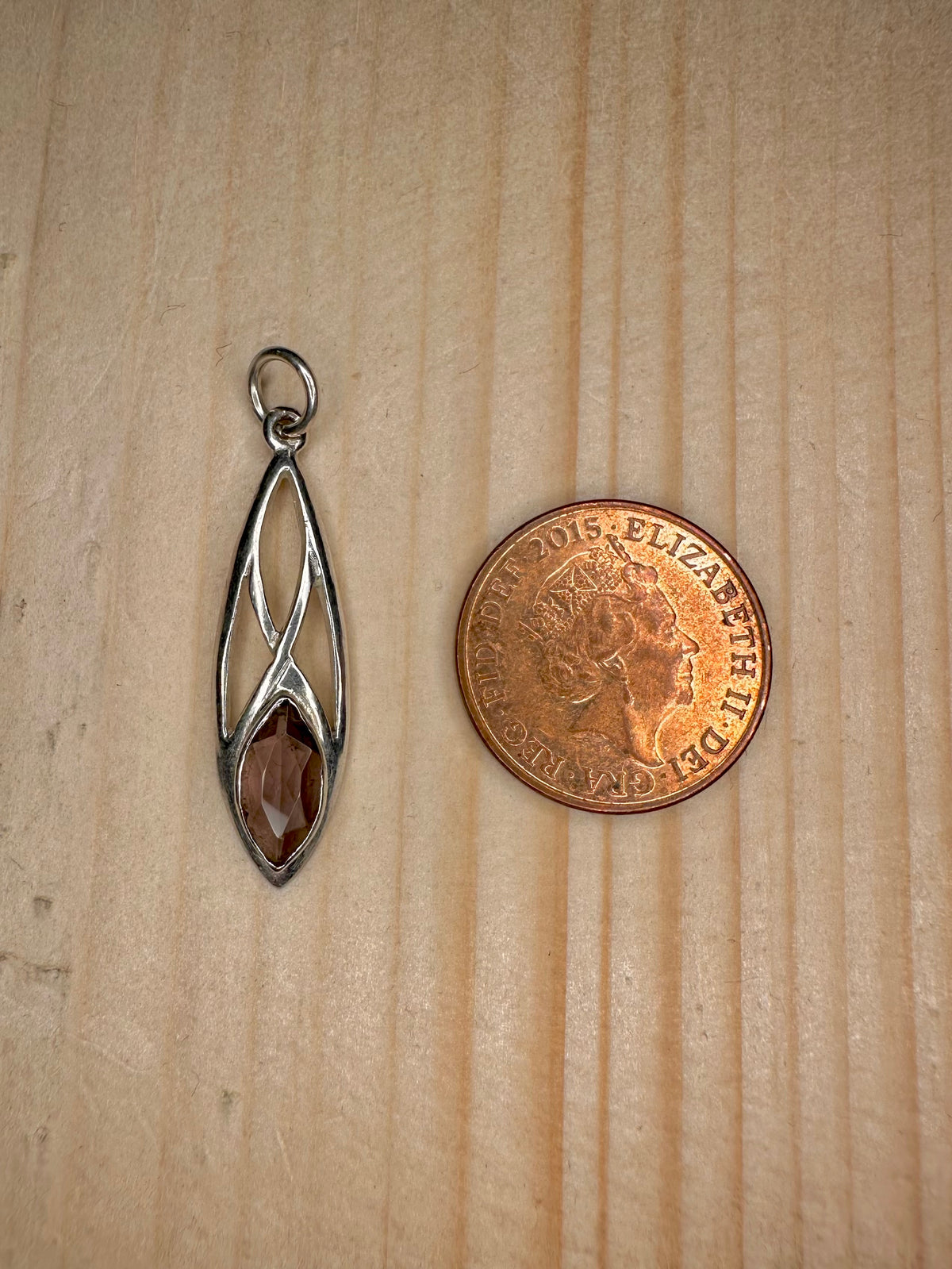 Amethyst Celtic 925 Sterling Silver Pendant