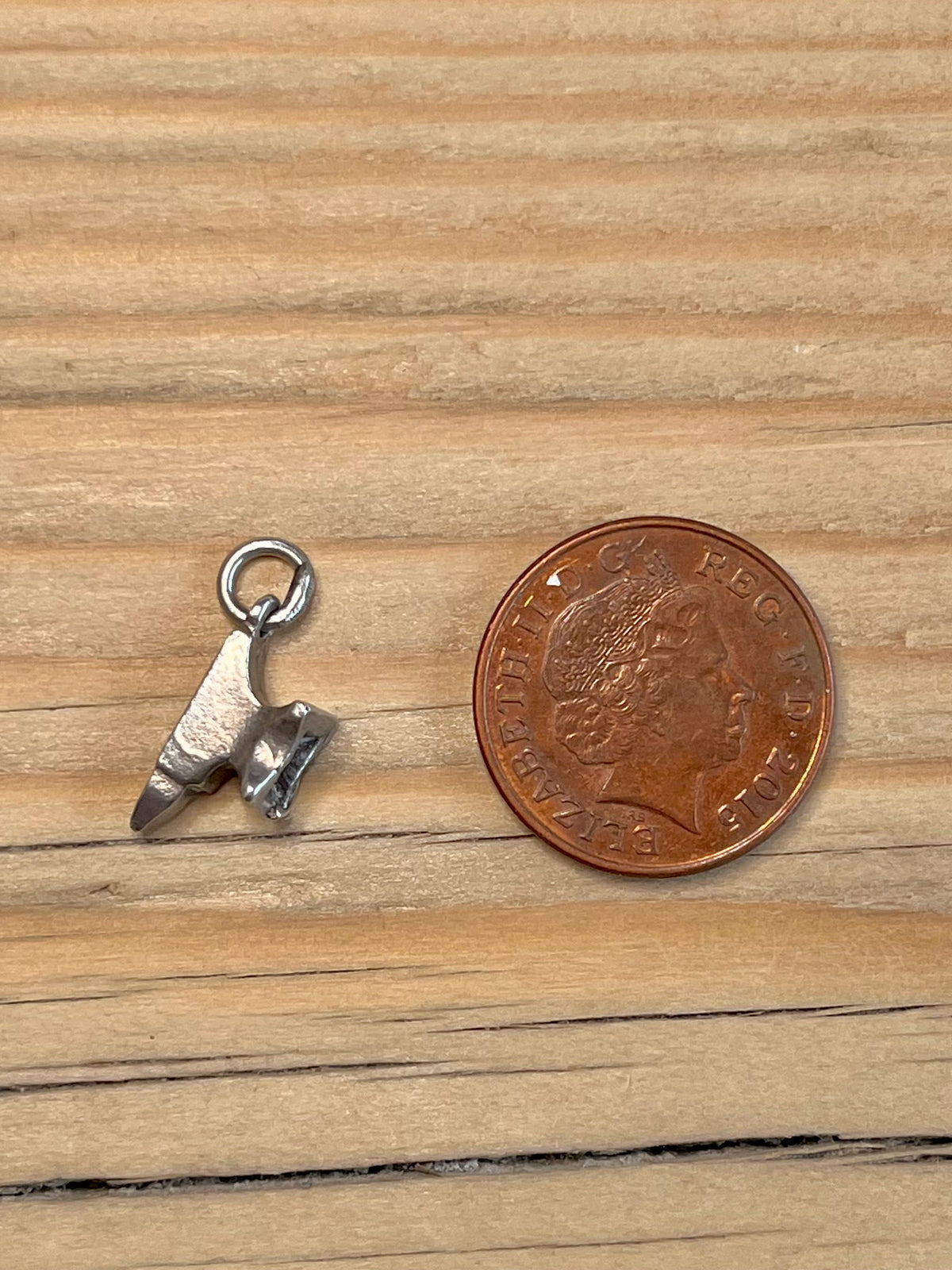 Small Anvil 925 Sterling Silver Pendant