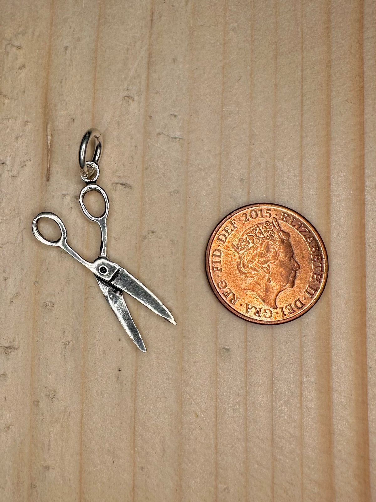 Scissors 925 Sterling Silver Pendant