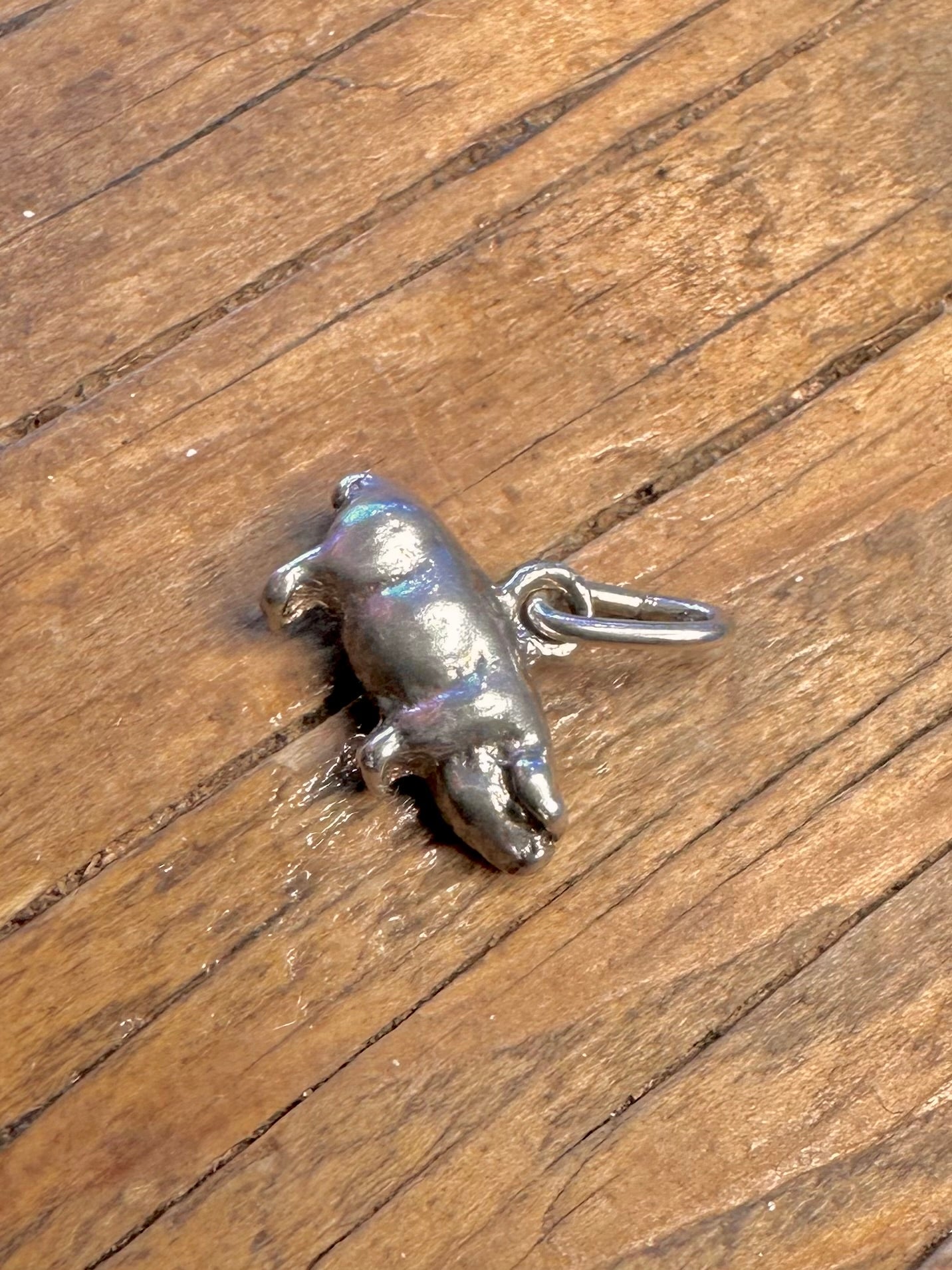 Pig 925 Sterling Silver Charm Pendant