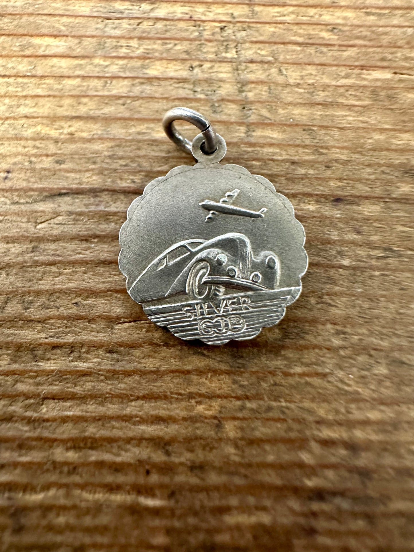 Vintage Georg Jensen St Christopher Pendant