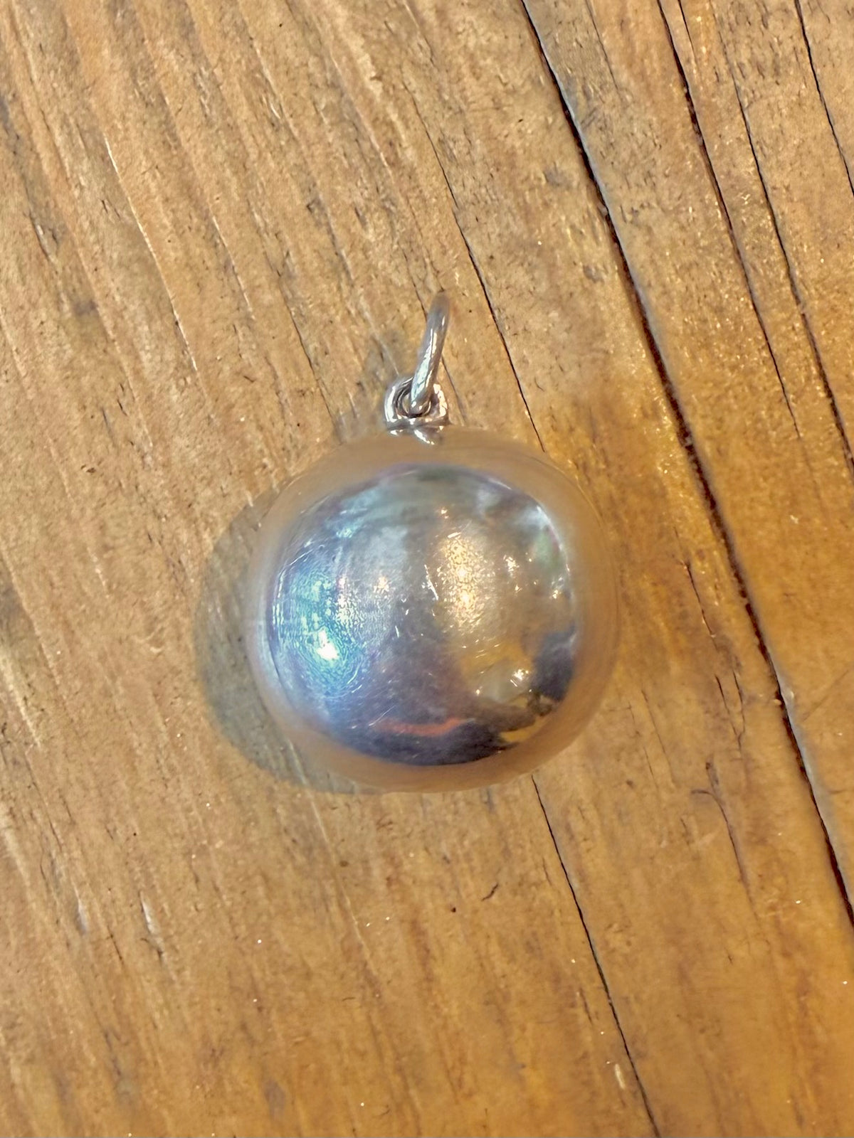 Harmony Chime Ball 925 Sterling Silver Pendant