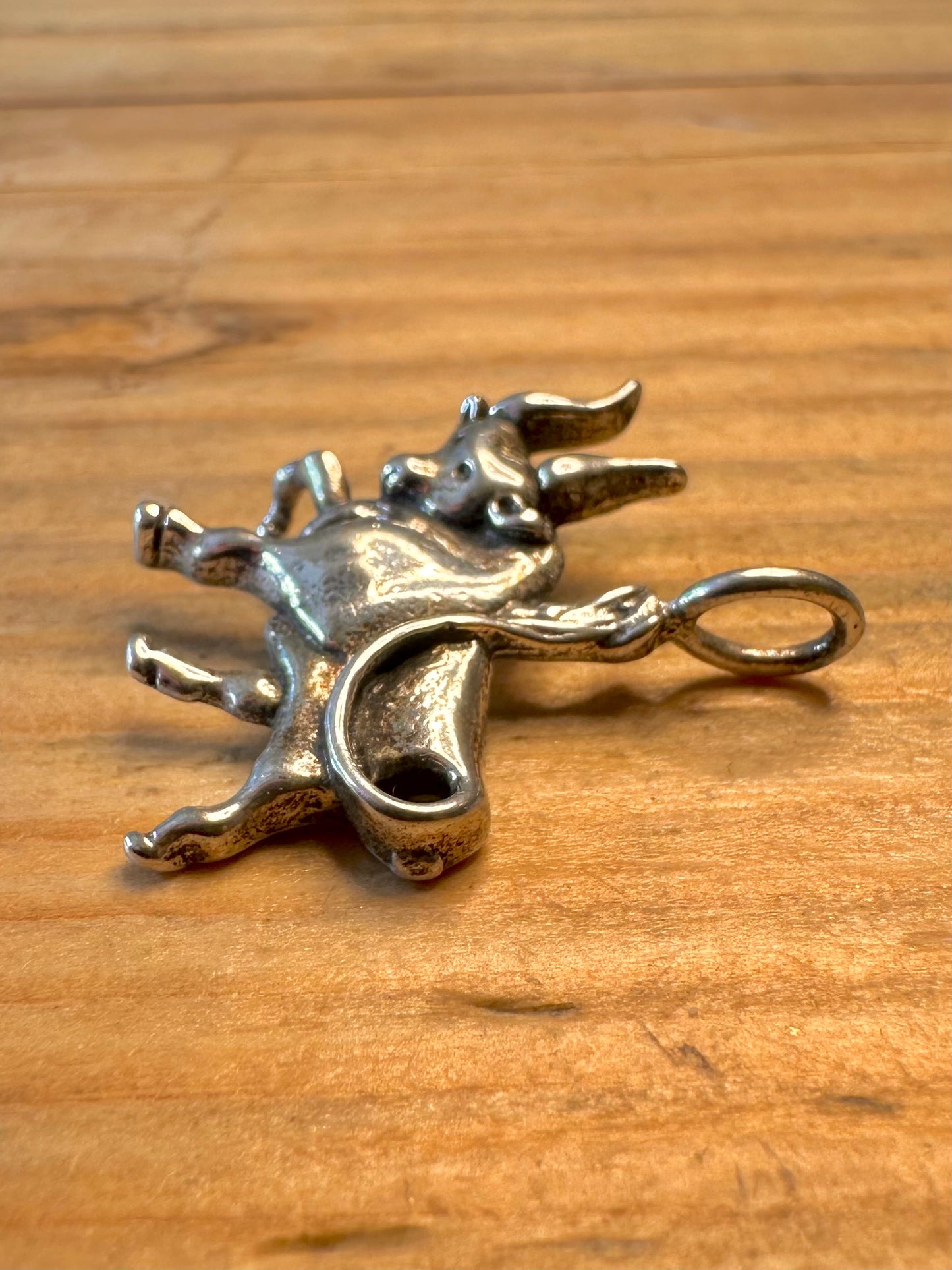 Taurus Bull 925 Sterling Silver Pendant