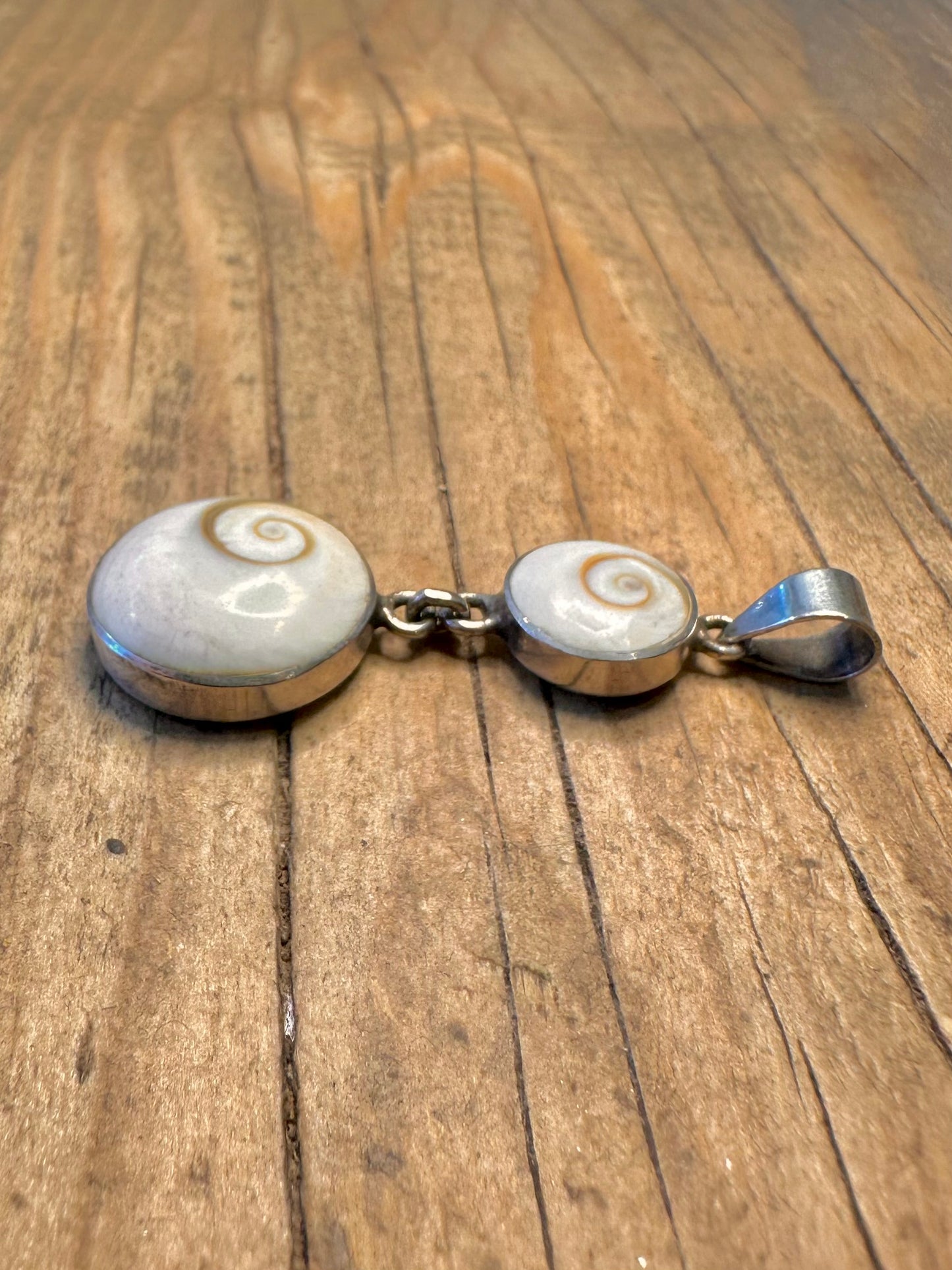 Eye Shiva Dangle 925 Sterling Silver Pendant