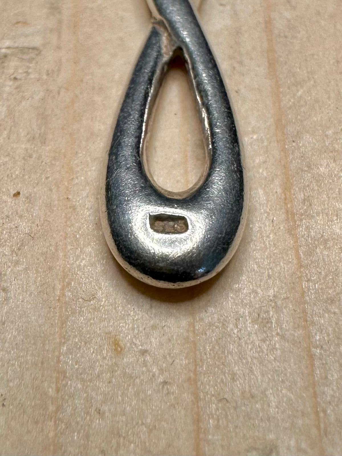 Infinity Twist 925 Sterling Silver Pendant