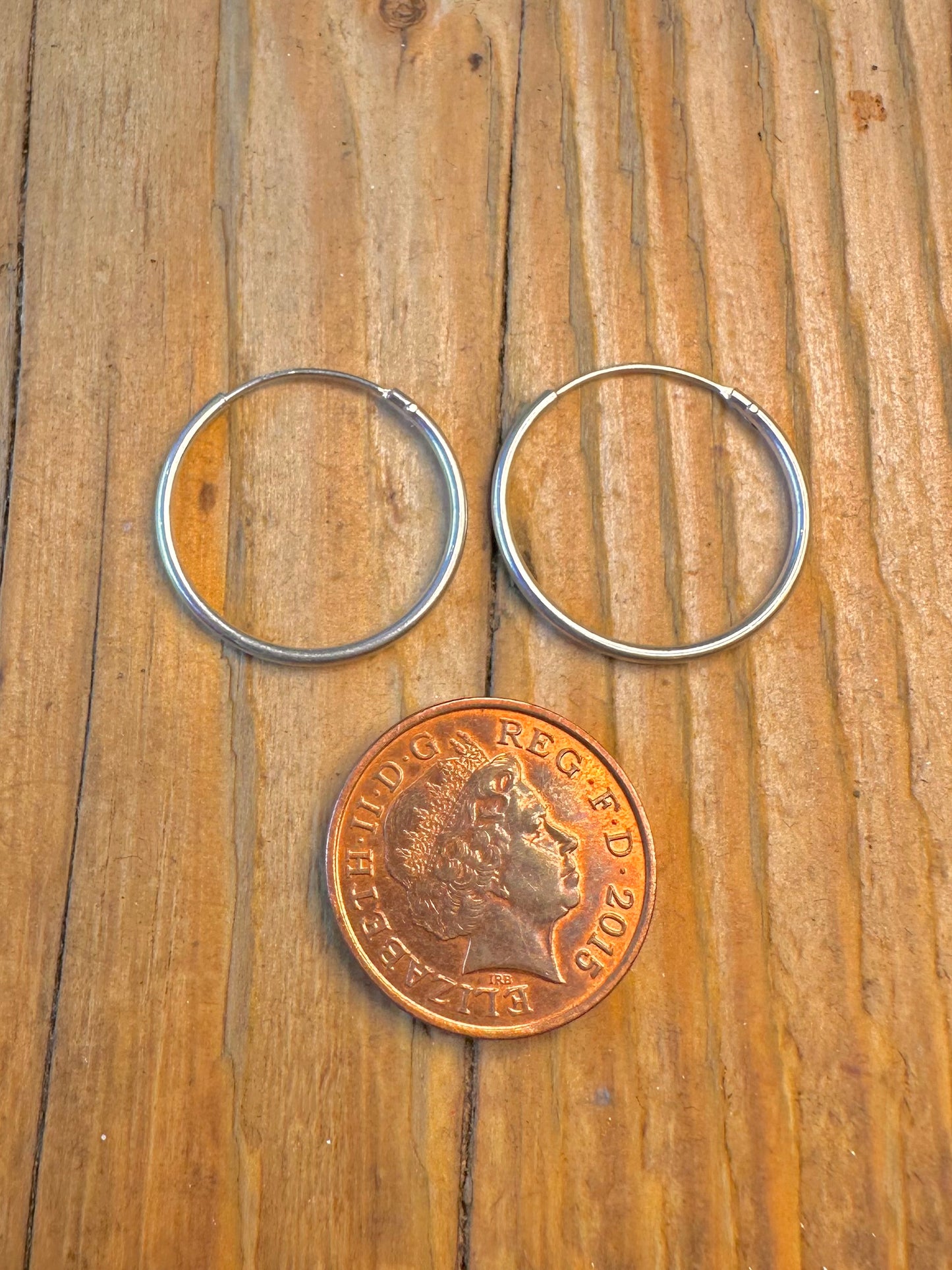 Hoops 925 Sterling Silver Earrings