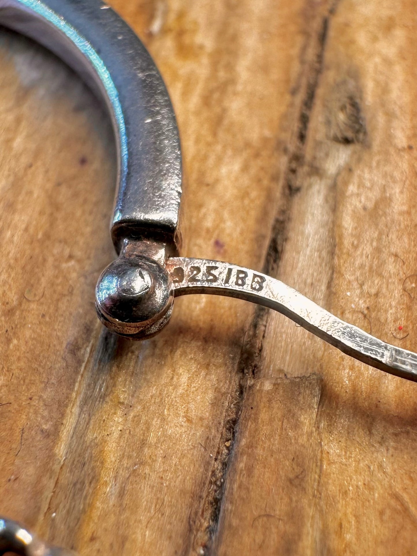 Chunky Hoops 925 Sterling Silver Earrings