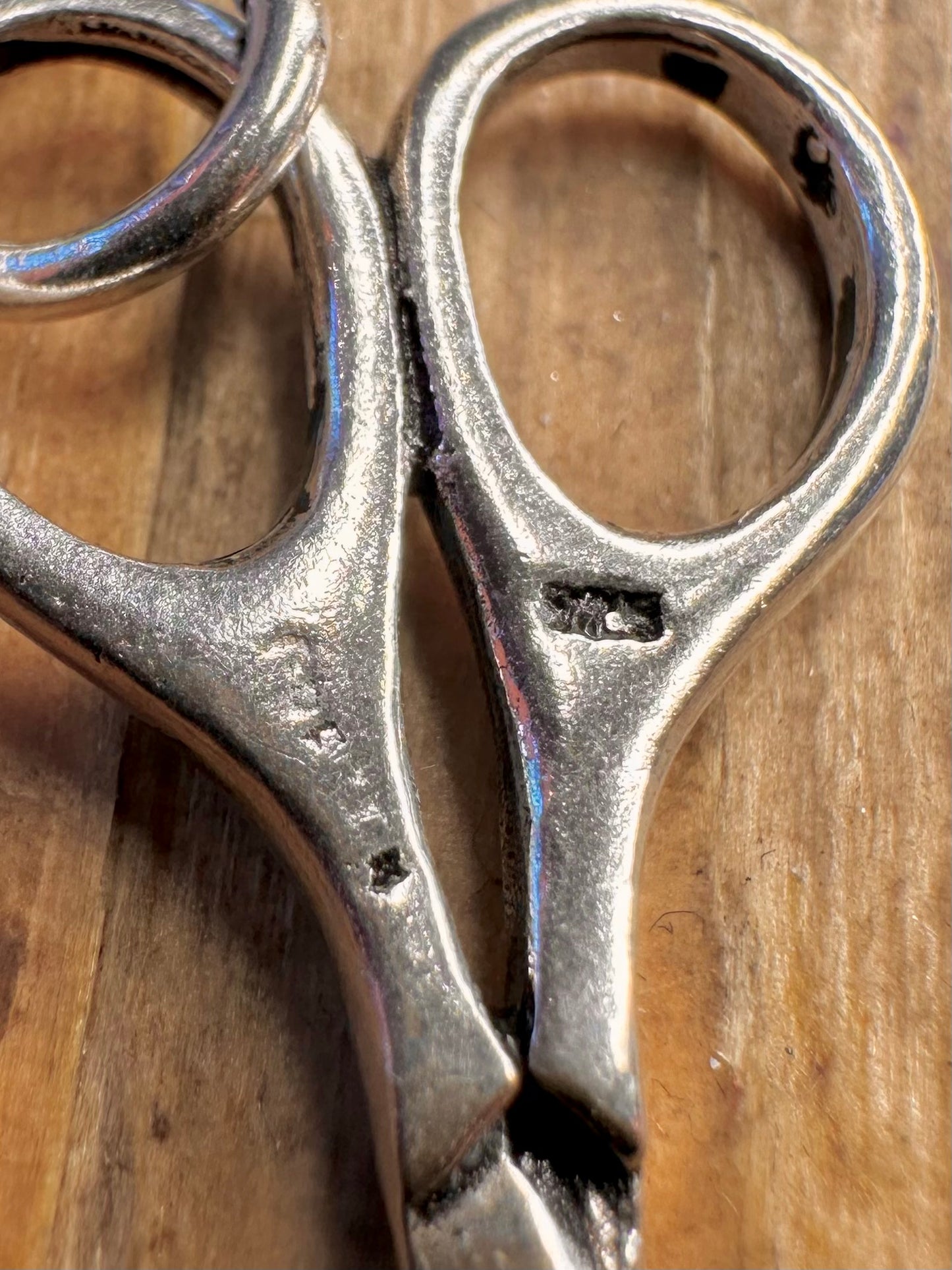Large Scissors 925 Sterling Silver Pendant