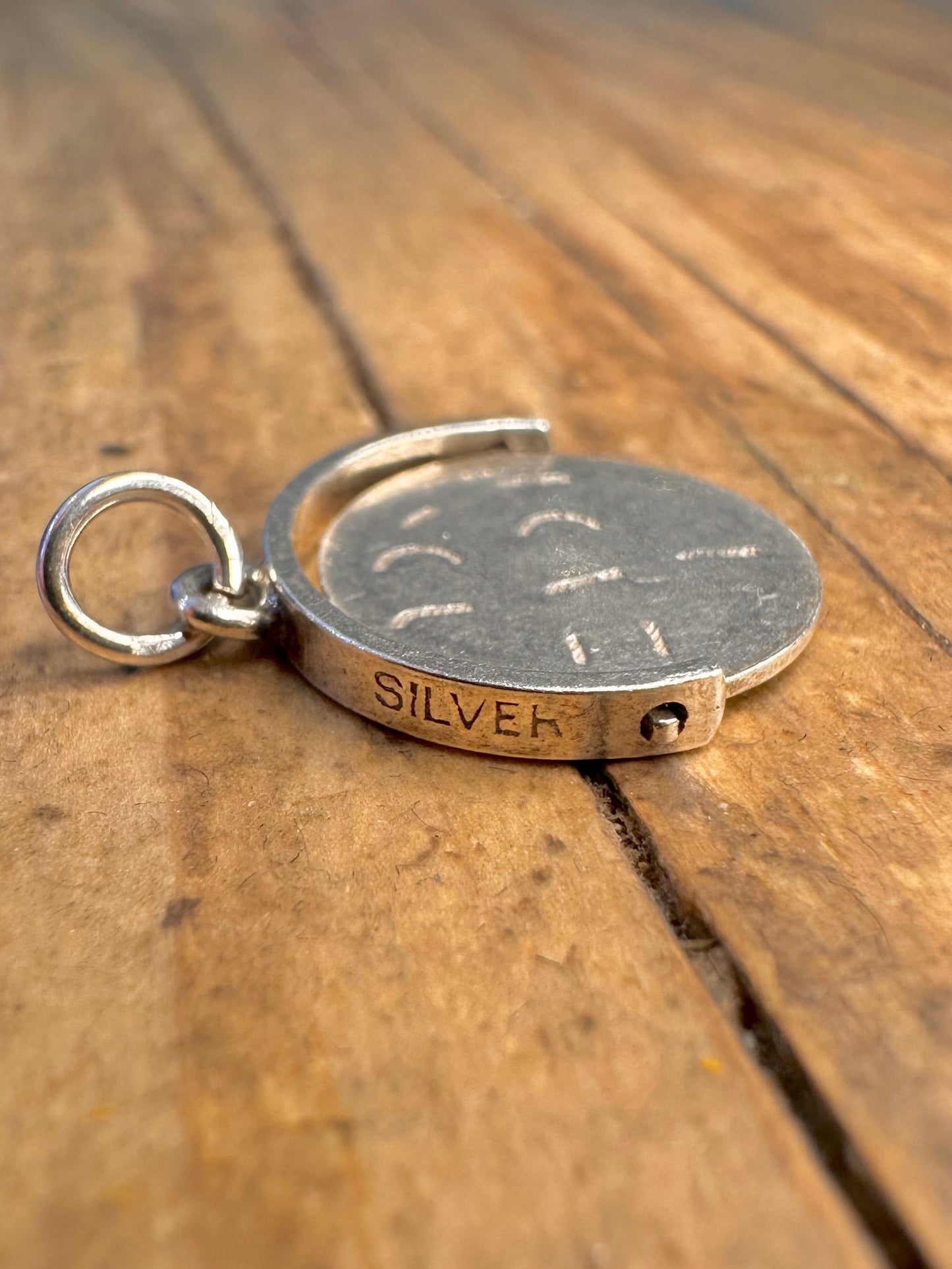 I Love You Spinner 925 Sterling Silber Charm-Anhänger