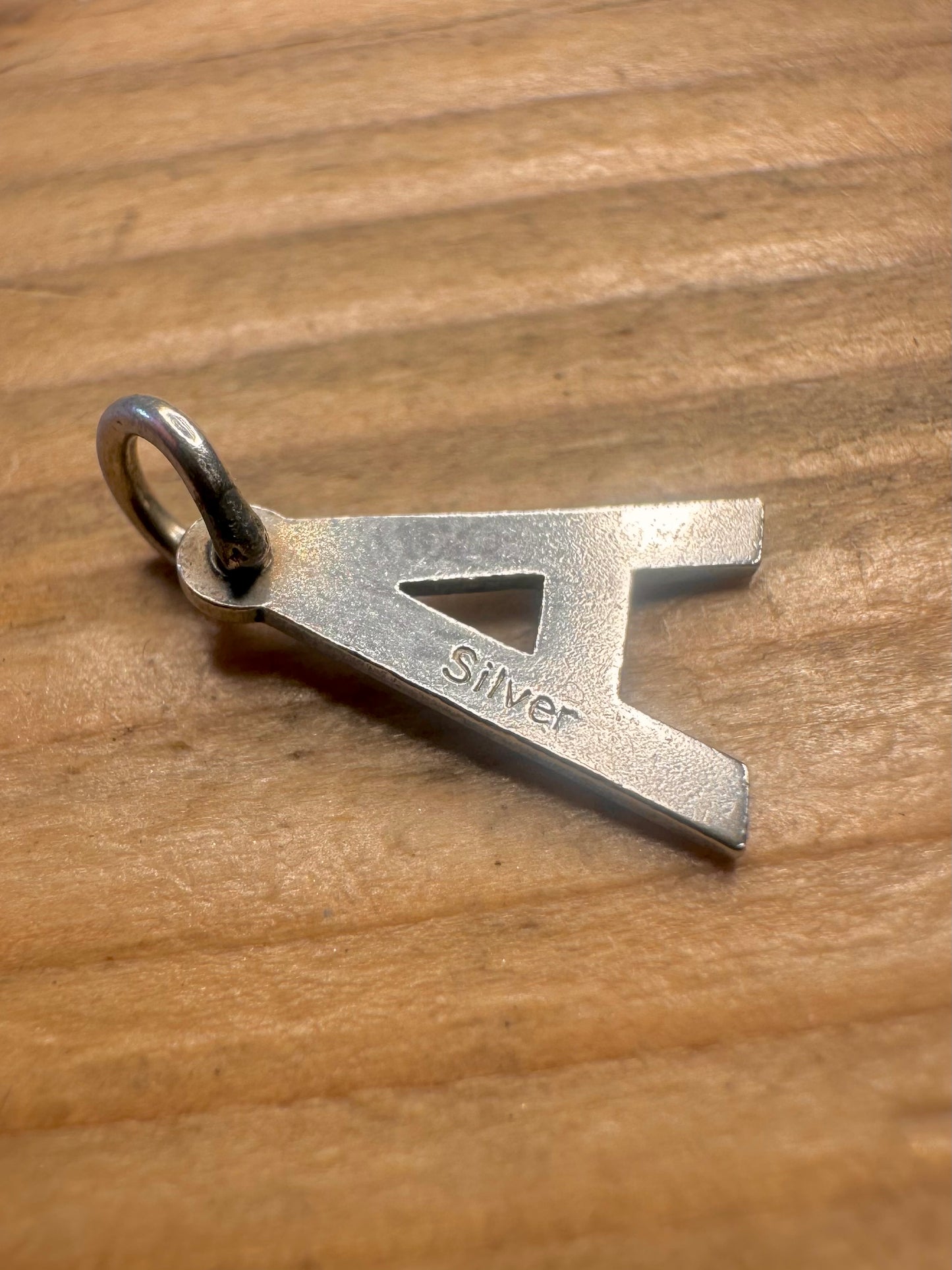 Letter A 925 Sterling Silver Pendant