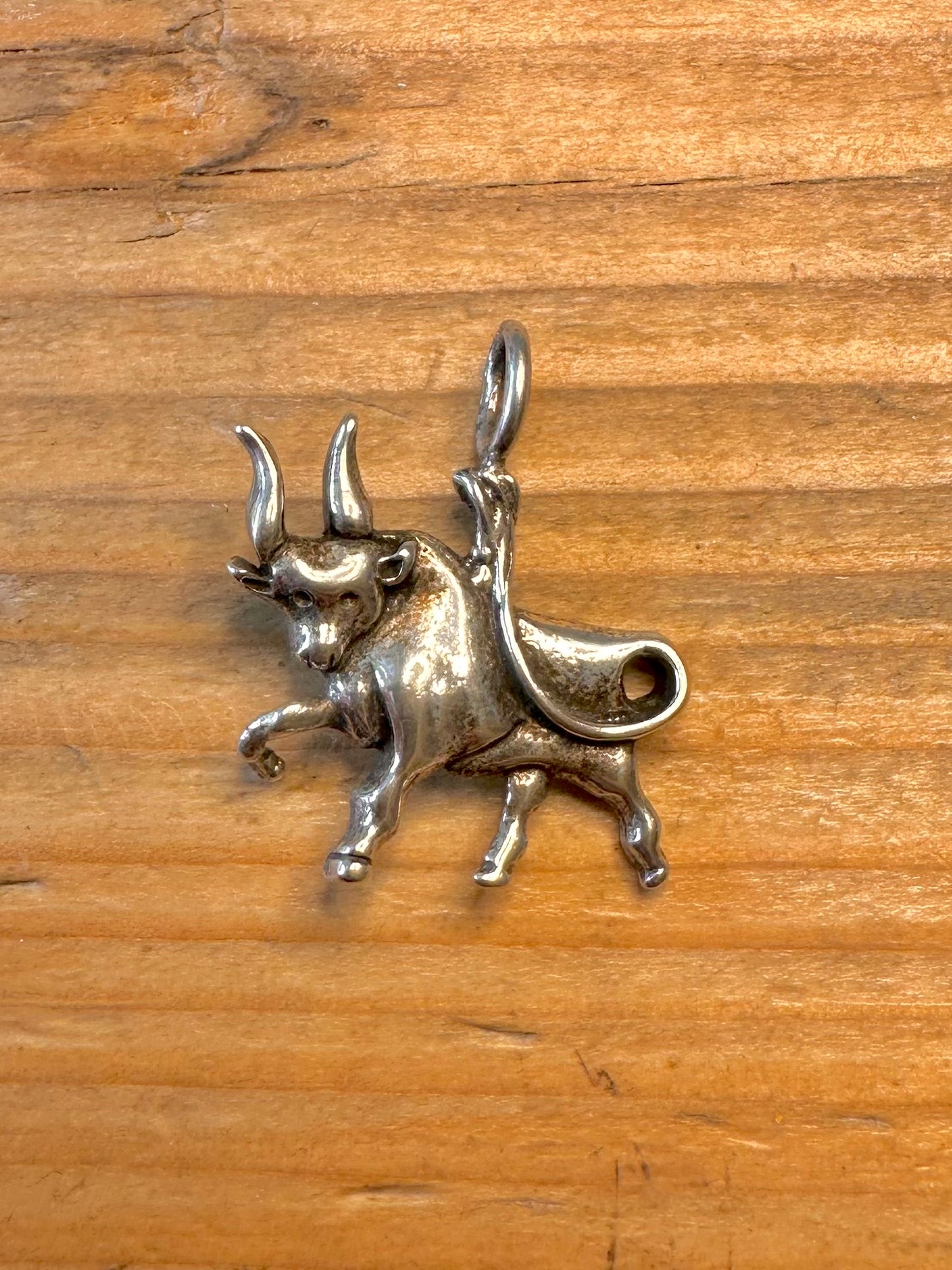 Taurus Bull 925 Sterling Silver Pendant