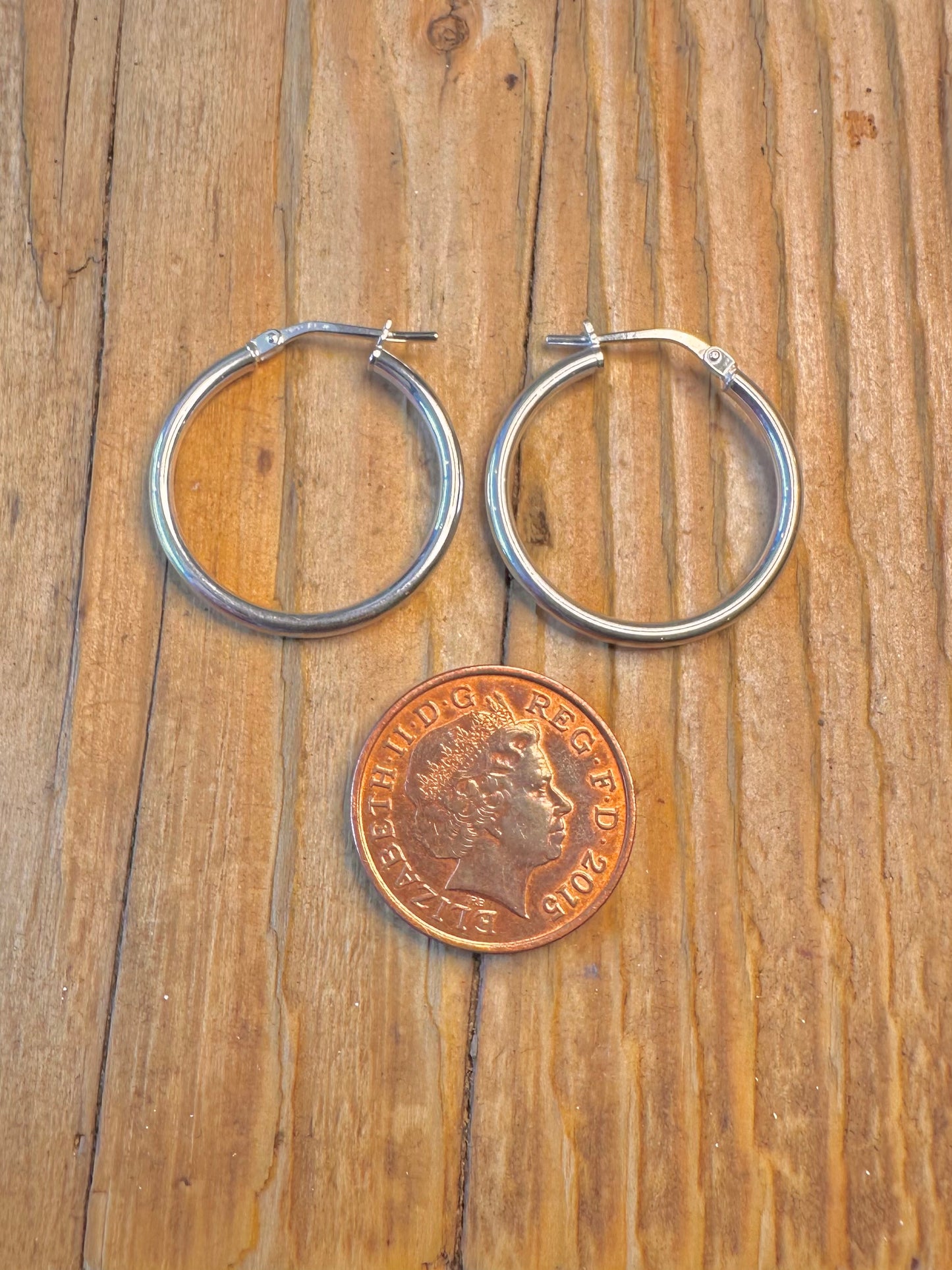 Hoops 925 Sterling Silver Earrings