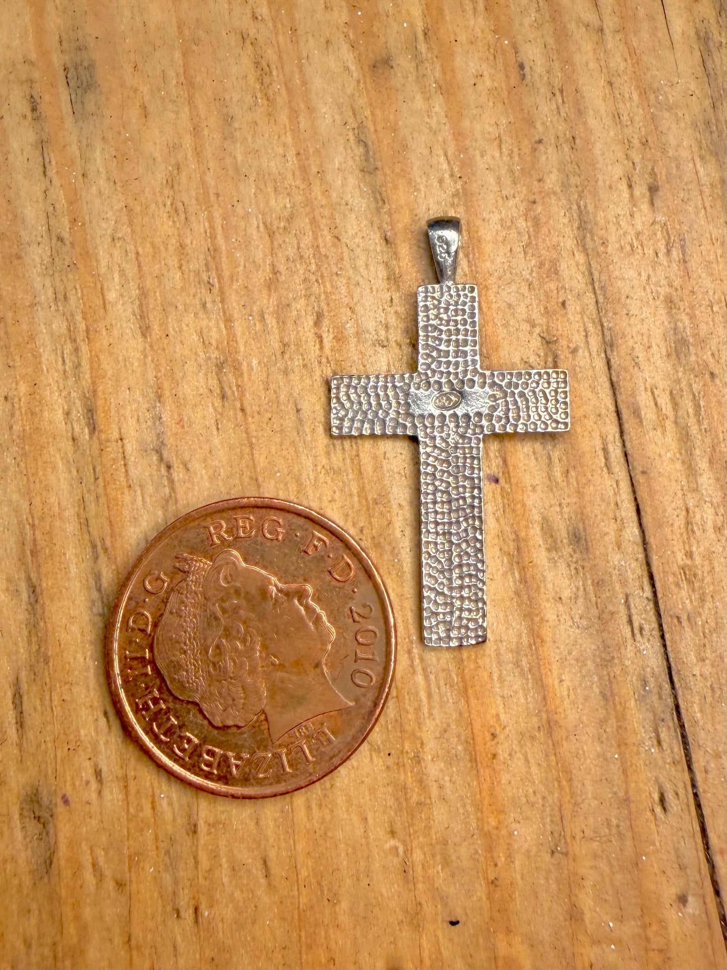 Orthodox Christian Greek Cross 925 Sterling Silver Pendant