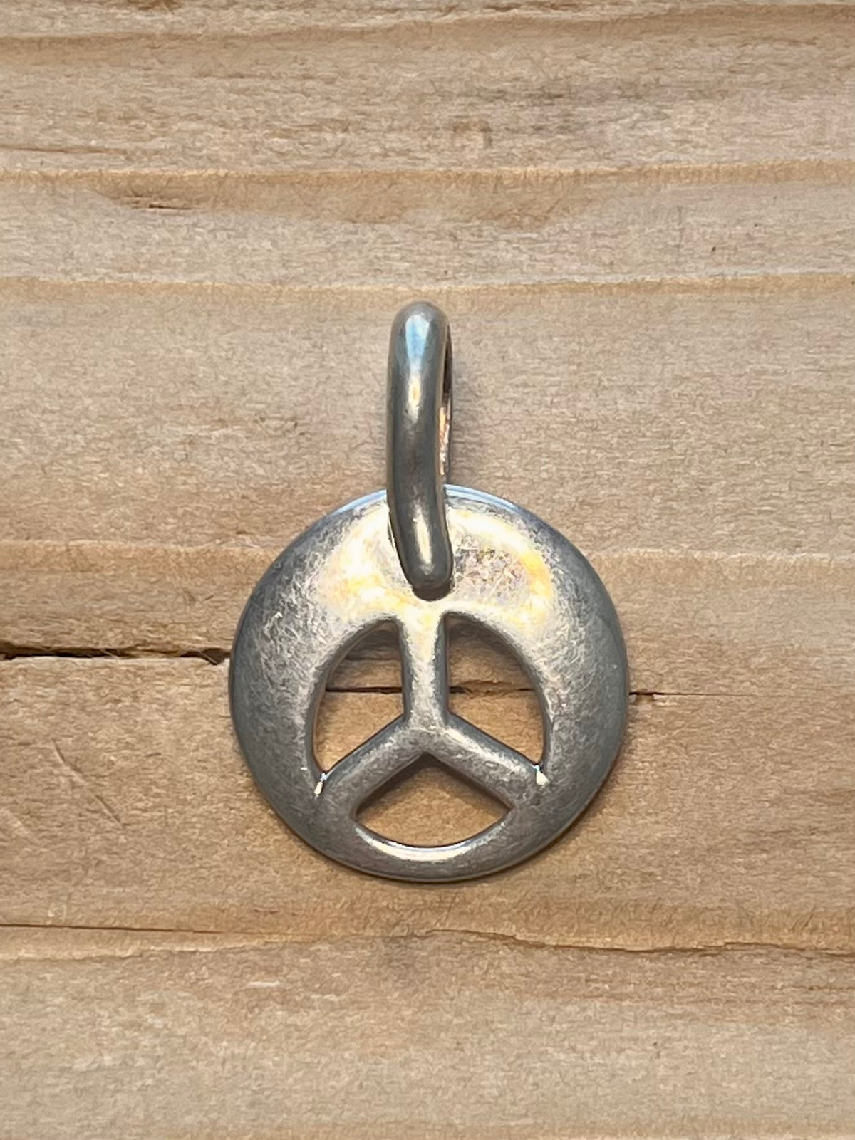 Peace Sign 925 Sterling Silver Pendant