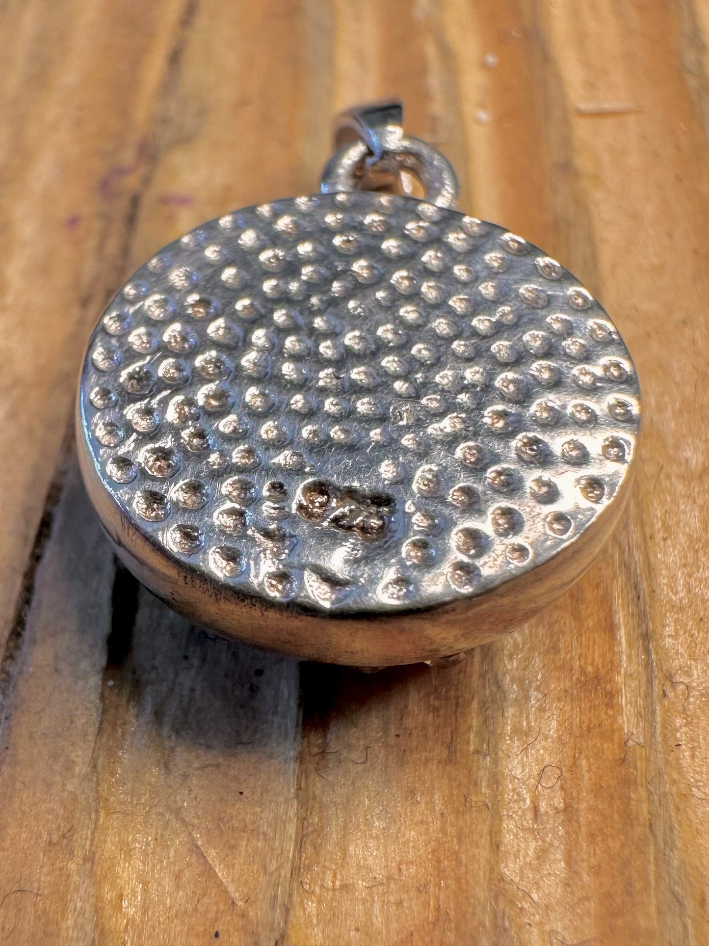 Ying and Yang CZ Stones 925 Sterling Silver Pendant