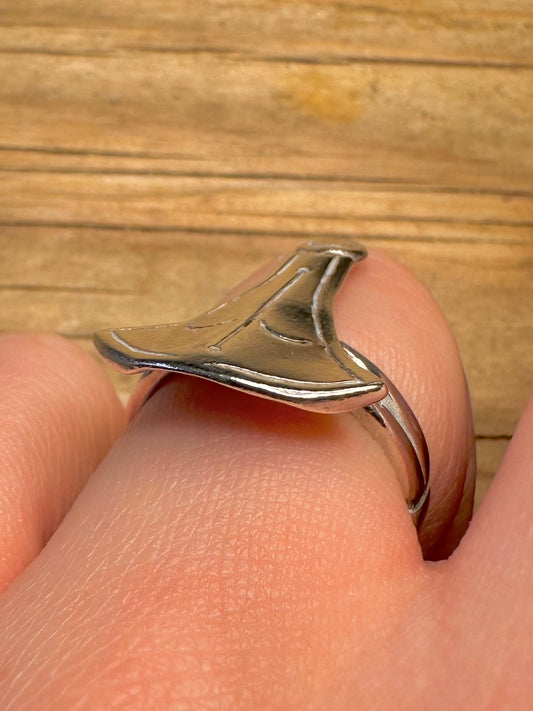 Vintage Tribal Engraved 925 Sterling Silver Size O Ring