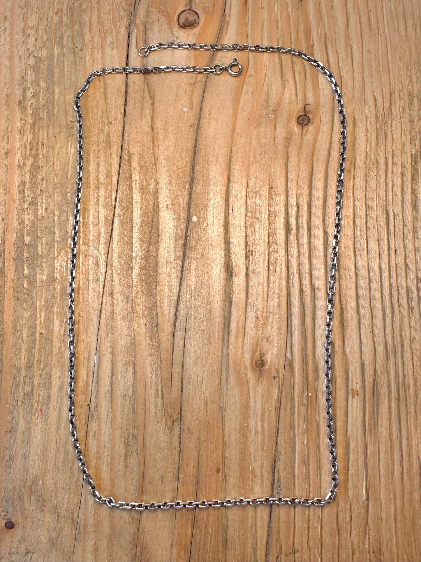 Cable Chain 925 Sterling Silver 21 inch Necklace