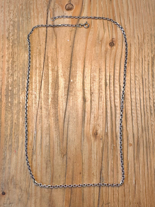 Cable Chain 925 Sterling Silver 21 inch Necklace