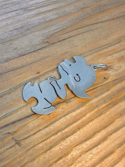 Peanuts Lucy Van Pelt 800 Silver Pendant