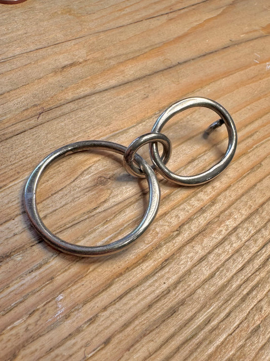 Modern 2005 Multi Link 925 Sterling Silver Pendant