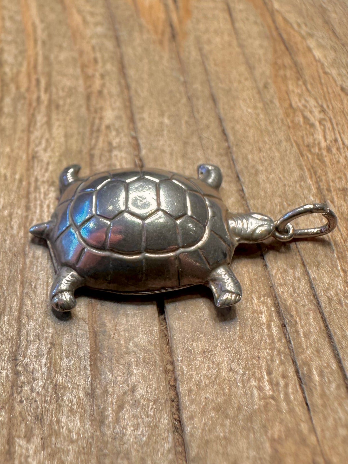 Vintage Georg Jensen Ltd Turtle 925 Sterling Silver Pendant