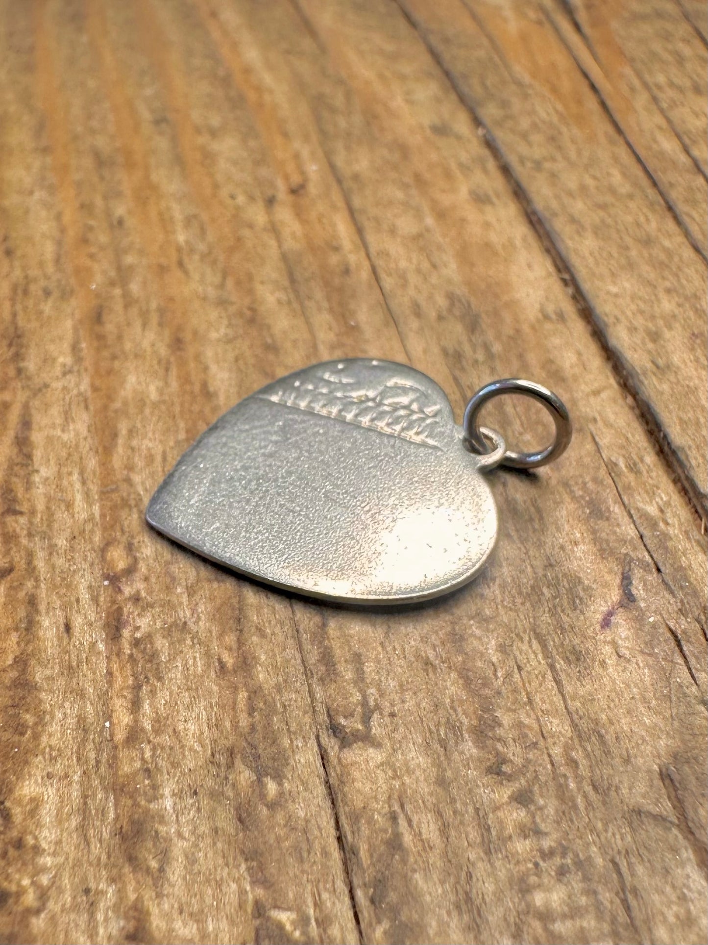 Herz-Anhänger aus 925er Sterlingsilber mit Gravur