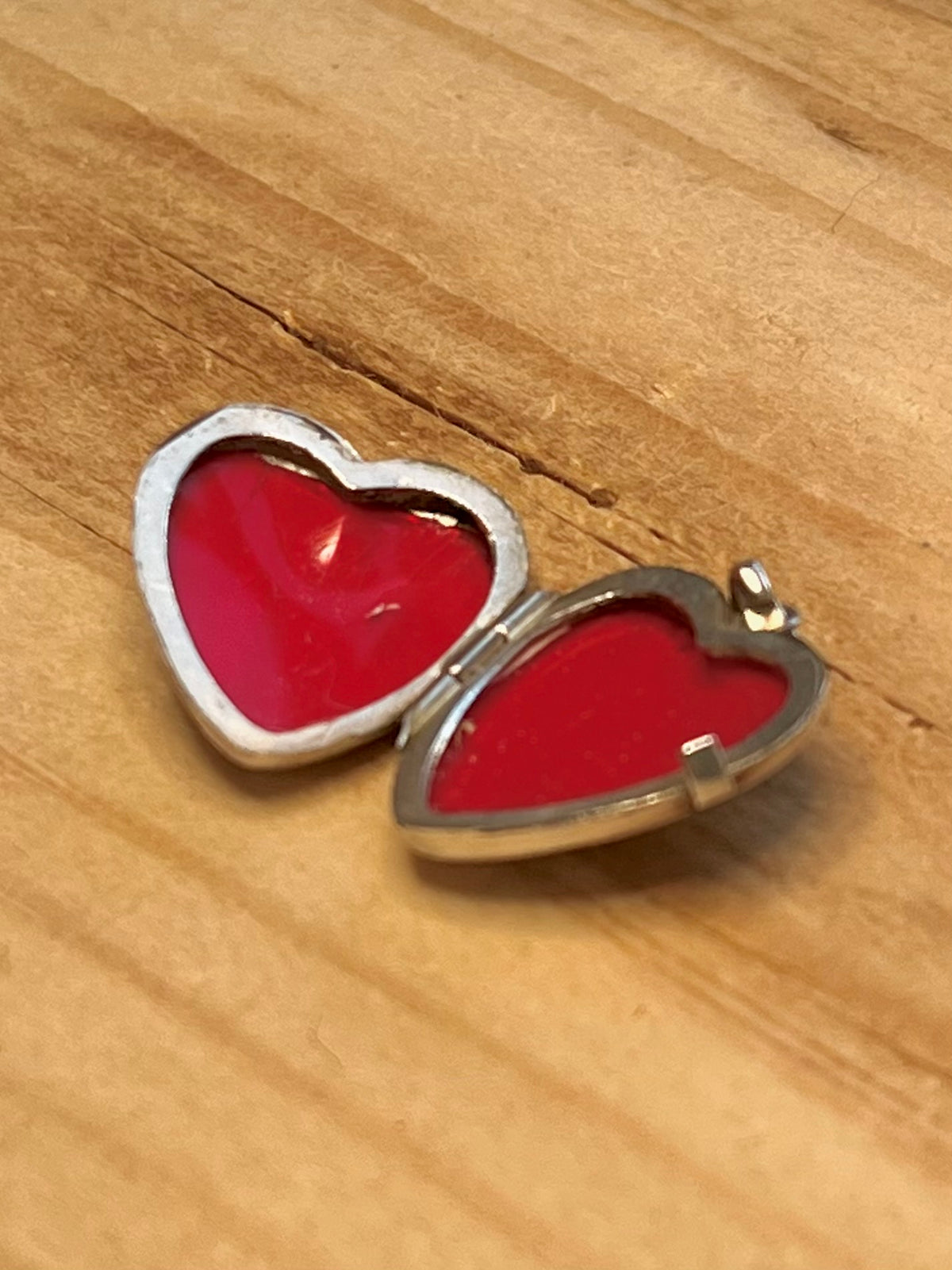 Embellished Heart Locket 925 Sterling Silver Pendant