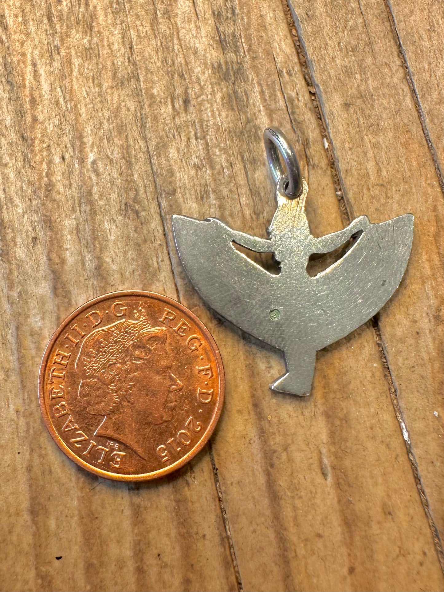 Egyptian Goddess Isis Silver Pendant
