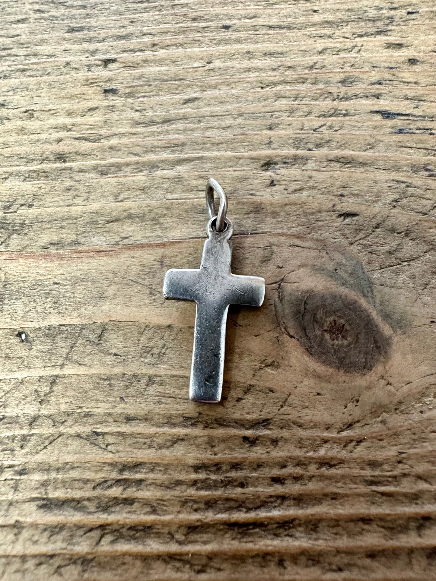 Vintage Cross 925 Silver Pendant