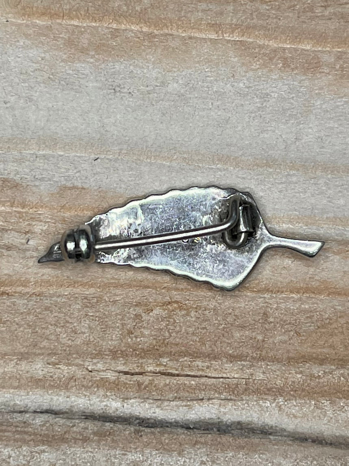 Abalone Fern 925 Sterling Silver Brooch